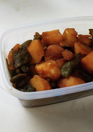何食べ☆じゃがいもといんげんの煮物-レシピのメイン写真