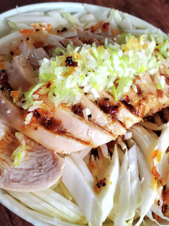 生白菜とよだれ鶏のサラダ-レシピのメイン写真