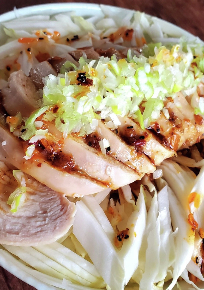 生白菜とよだれ鶏のサラダ-レシピのメイン写真
