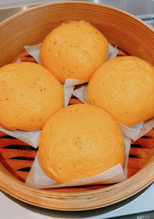 絶品！バジル風味のチーズとろ〜りピザまん-レシピのメイン写真