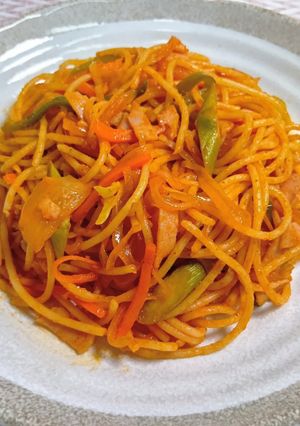 スパゲッティナポリタン-レシピのメイン写真