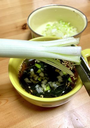 キッチン鋏でネギみじん切り-レシピのメイン写真