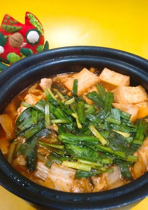 白菜たっぷりキムチ鍋 -レシピのメイン写真