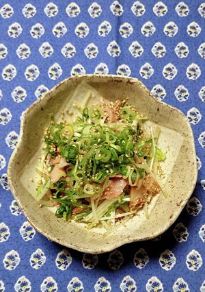 ヨウサマの減塩水菜のチャーシュー和え-レシピのメイン写真