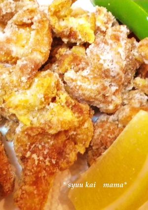 さっぱり塩味♪我が家の唐揚げ-レシピのメイン写真