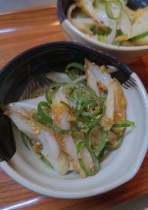 ピリ辛ネギちくわ-レシピのメイン写真