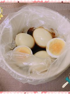 ☆ゆで卵のショウガじょうゆ漬け☆-レシピのメイン写真