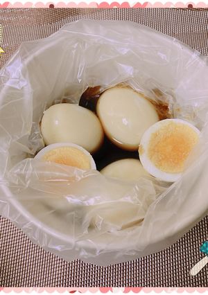 ☆ゆで卵のショウガじょうゆ漬け☆-レシピのメイン写真