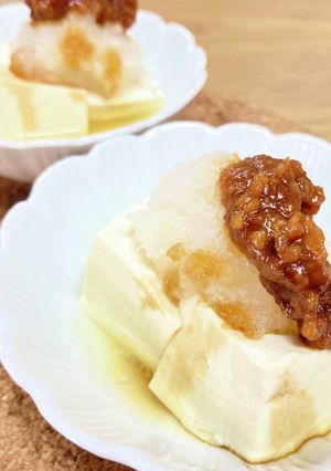 湯豆腐(大根おろしと味噌だれ)-レシピのメイン写真
