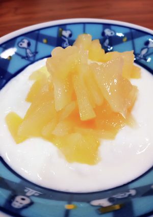 りんごヨーグルト-レシピのメイン写真