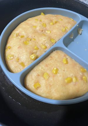 野菜&鉄分!にんじんときな粉の蒸しパン-レシピのメイン写真