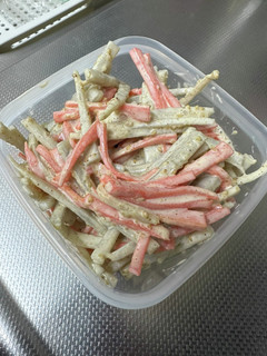 ごぼうとにんじんのマヨ和え-レシピのメイン写真