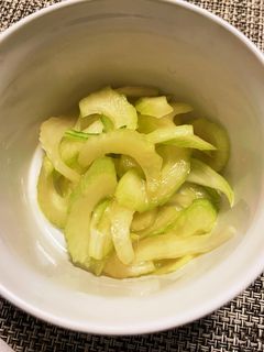 セロリの浅漬け-レシピのメイン写真
