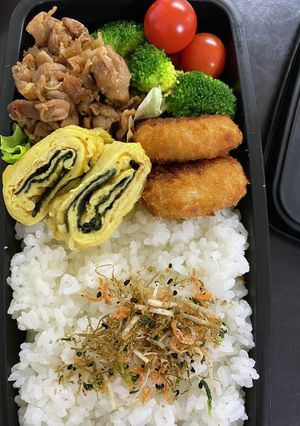 頑張るパパへ63豚コロ弁当-レシピのメイン写真