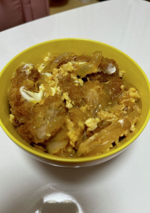 簡単！一人暮らしの味方、カツ丼-レシピのメイン写真