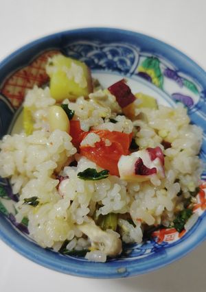 具沢山！炊き込みご飯-レシピのメイン写真