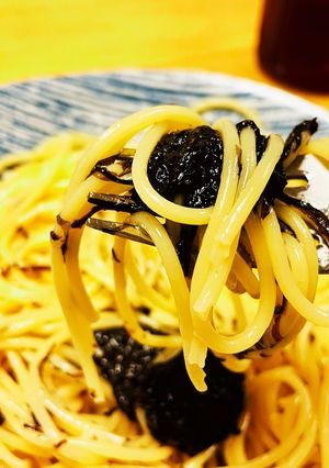生海苔と柚子胡椒の和風ペペロンチーノ-レシピのメイン写真