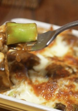 チーズがとろ〜っと！長ネギカレーグラタン-レシピのメイン写真