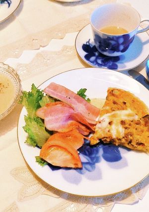 生クリーム不要！茄子とひき肉のキッシュ-レシピのメイン写真