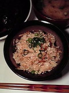 ツナ・ごぼう・なめ茸の簡単炊き込みご飯☆-レシピのメイン写真