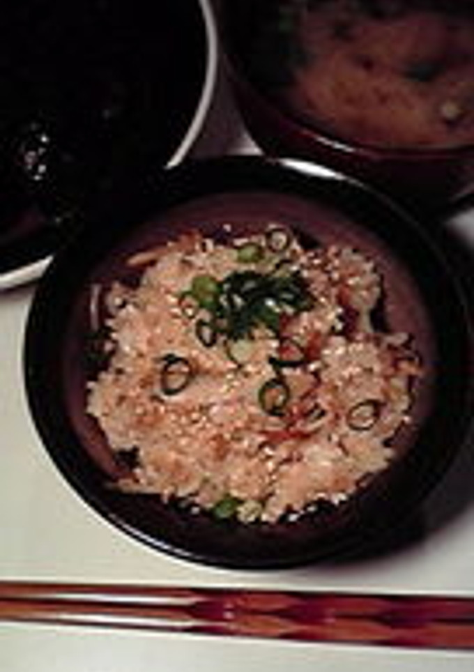 ツナ・ごぼう・なめ茸の簡単炊き込みご飯☆-レシピのメイン写真