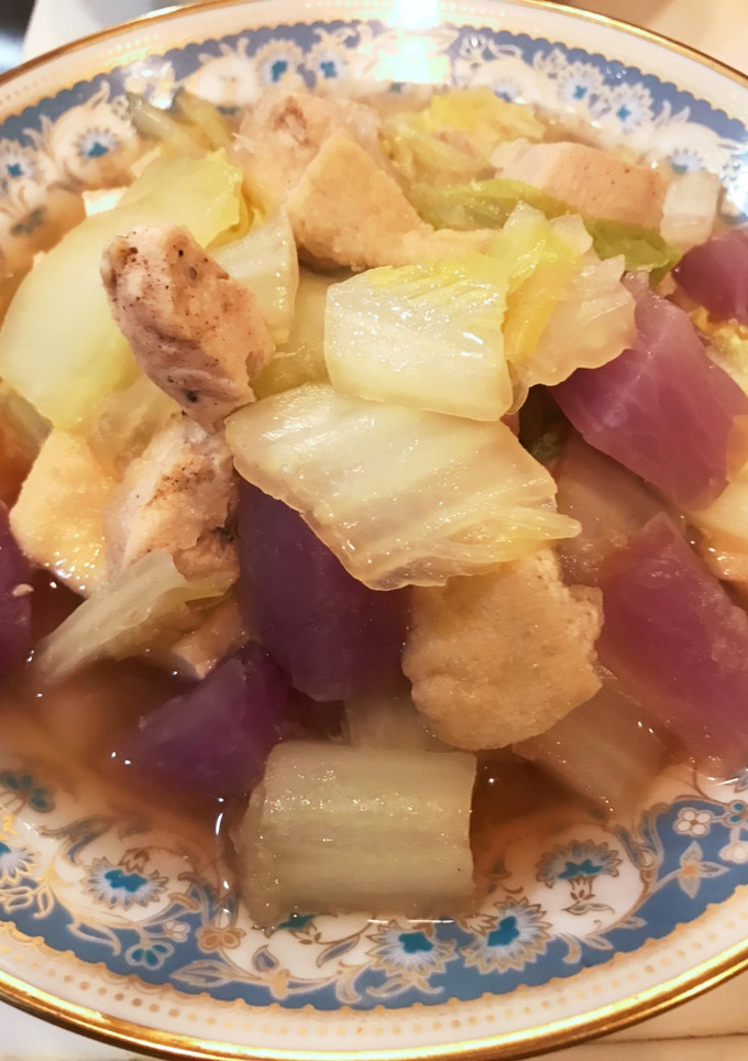ササミ白菜大根のみぞれ煮-レシピのメイン写真