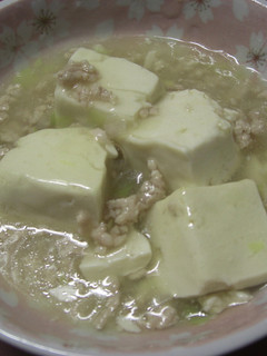 豆腐にそぼろあんかけ-レシピのメイン写真