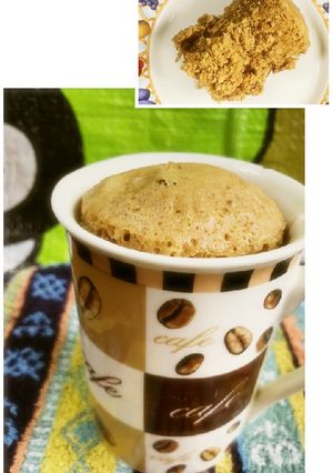 ❤マグカップ(@ﾟдﾟσ)珈琲蒸しパン♪-レシピのメイン写真