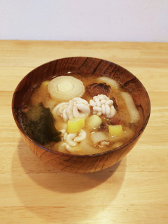 白ねぎと白子の味噌汁-レシピのメイン写真