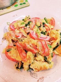 富山だね〜かまぼことネギの玉子炒め-レシピのメイン写真
