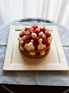イチゴのショートケーキ♡-レシピのメイン写真