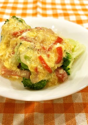 ブロッコリーのかきたまあんかけ-レシピのメイン写真