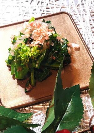 菜の花のかつお和え-レシピのメイン写真