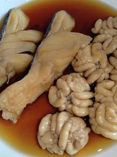 鱈と白子の煮付け-レシピのメイン写真