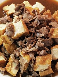 豚肉と厚揚げのポン酢炒め-レシピのメイン写真