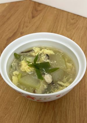 冬瓜のぽかぽかスープ-レシピのメイン写真