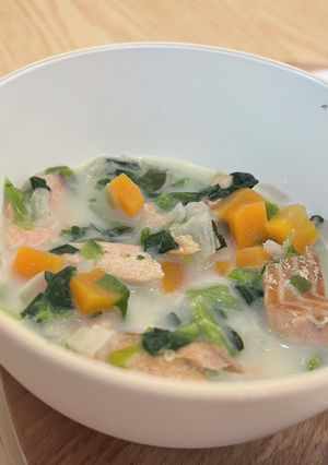 1歳 鮭のクリーム煮-レシピのメイン写真