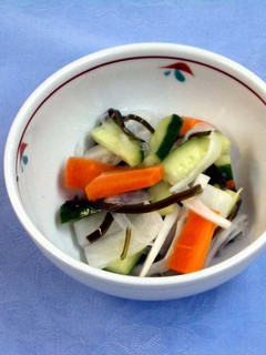 (朝食)野菜のサワー漬け-レシピのメイン写真
