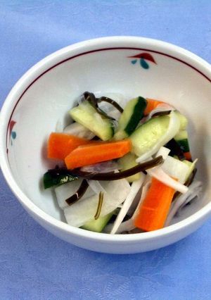 （朝食）野菜のサワー漬け-レシピのメイン写真