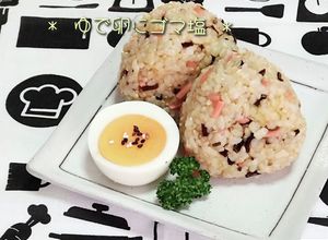 ゆで卵に簡単アクセント お弁当にも🍱✨-レシピのメイン写真