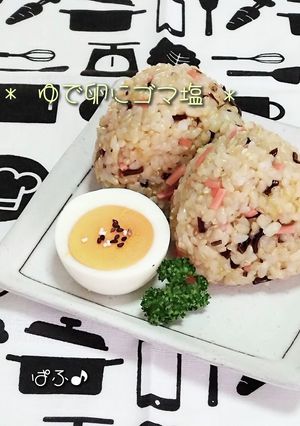 ゆで卵に簡単アクセント お弁当にも🍱✨-レシピのメイン写真