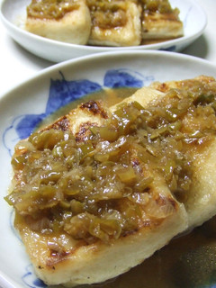 何にでも合うネギソースと豆腐ステーキ♪-レシピのメイン写真
