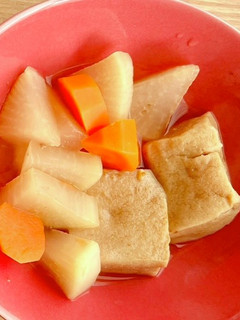 高野豆腐、大根、にんじんの含め煮-レシピのメイン写真