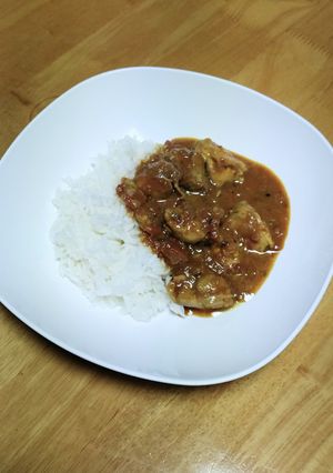 基本のスパイスカレー（こげ茶）-レシピのメイン写真