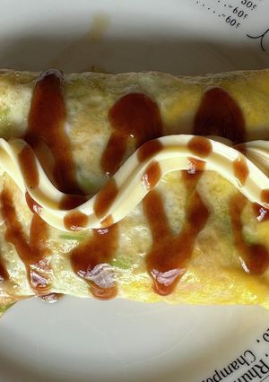 小麦粉なしライスペーパーお好み焼き-レシピのメイン写真