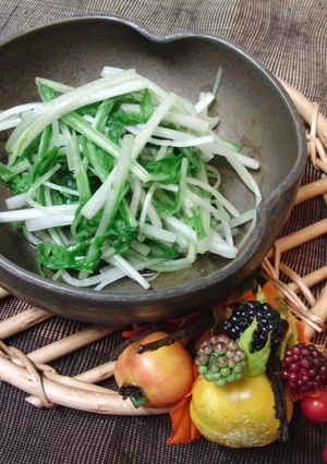 水菜のお浸し-レシピのメイン写真