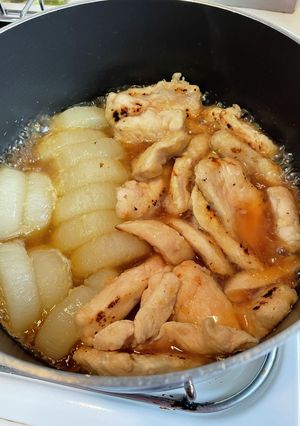 【作り置き惣菜】鶏胸肉と大根の炊き物-レシピのメイン写真