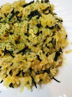 お惣菜活用●ひじきの煮物チャーハン-レシピのメイン写真
