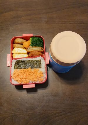 中学生女子弁当2024/01/23-レシピのメイン写真