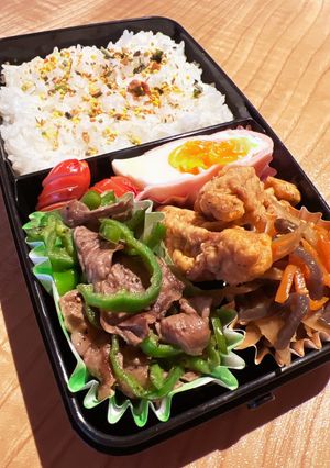 2024.1/23 高校生男子お弁当-レシピのメイン写真